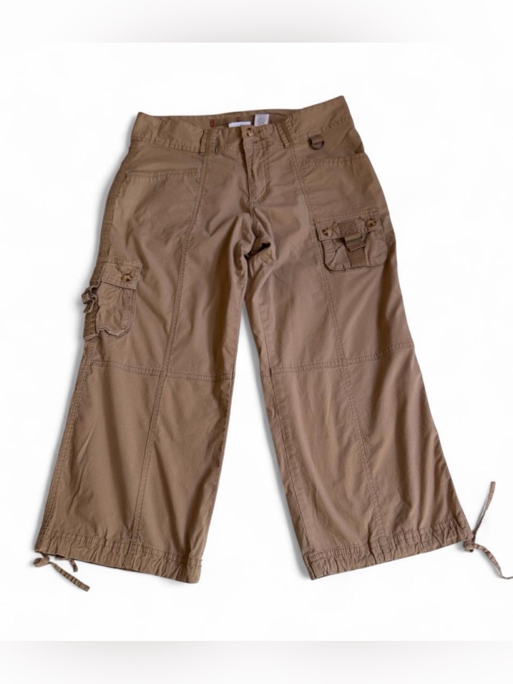 Apt. 9 Women's Tan Cargo Capris